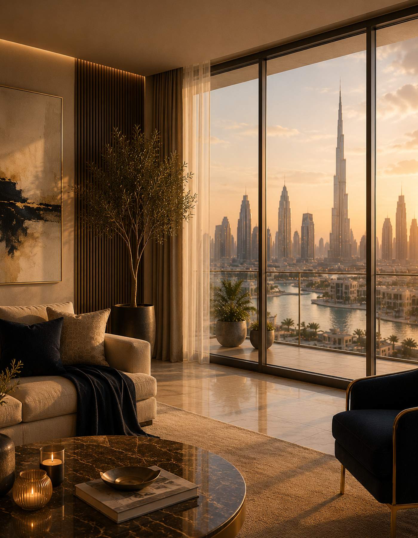 Luxury Dubai property interior